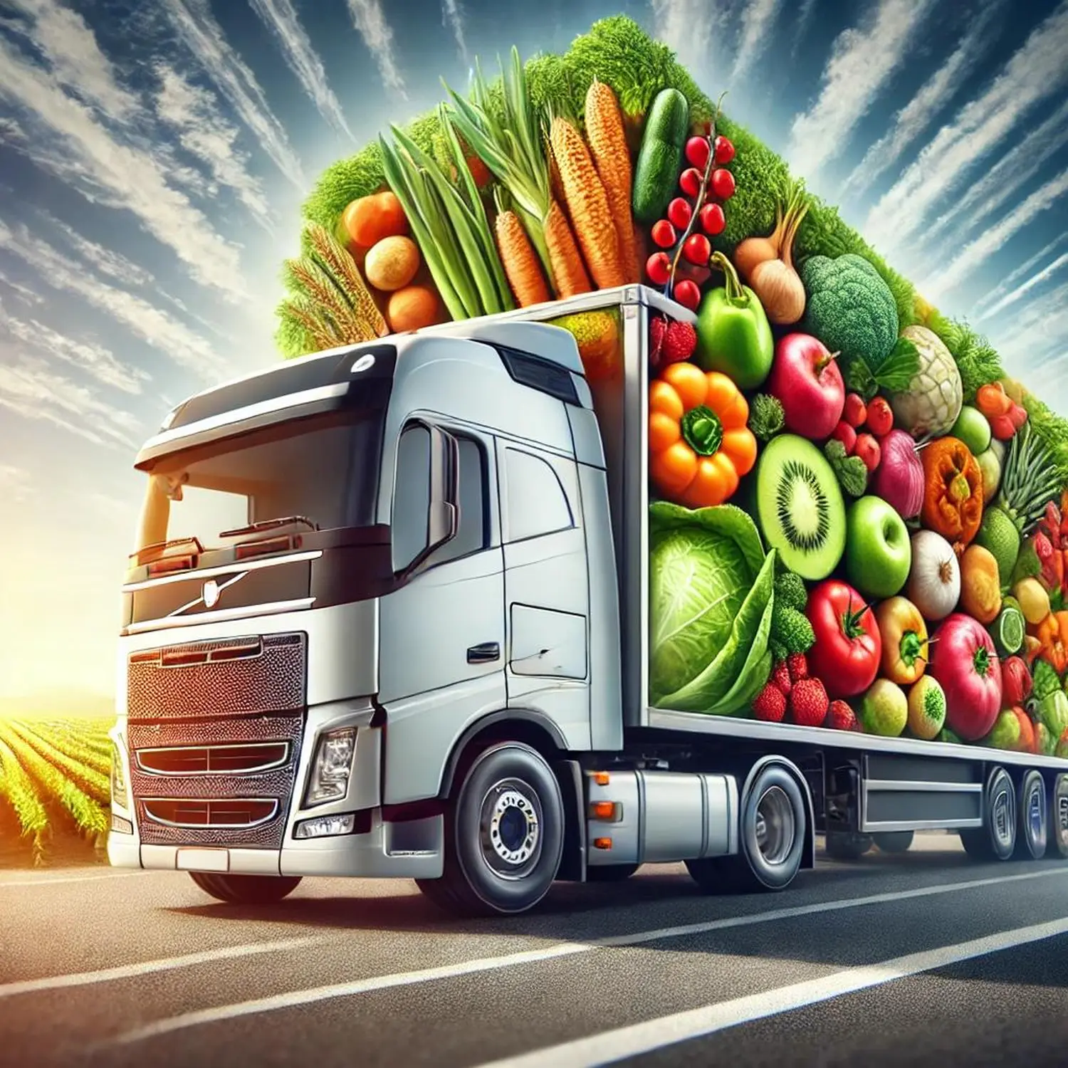 Obst - / Gemüsetransport von WAB Service gmbH